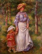 Pierre Auguste Renoir, La promenade